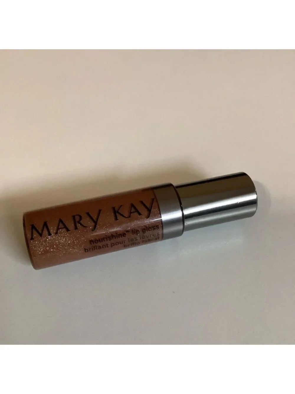 MARY KAY Bronze Bliss Lip Gloss Nourishine Full Size 7.7ml Rare Discontinued New